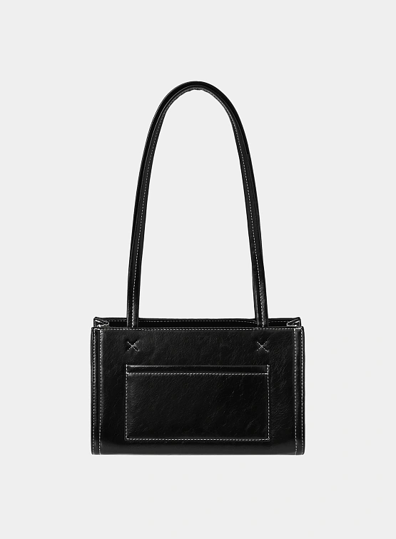 Женская сумка STAND OIL Oblong Tiny Stitch Black