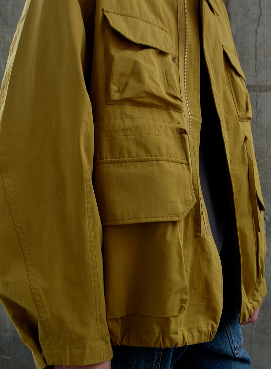 Овершот Uniform Bridge 4pocket Coach Jacket Mustard Green