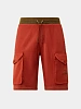 Шорты C.P. Company Diagonal Fleece Mixed Cargo Ketchup Red