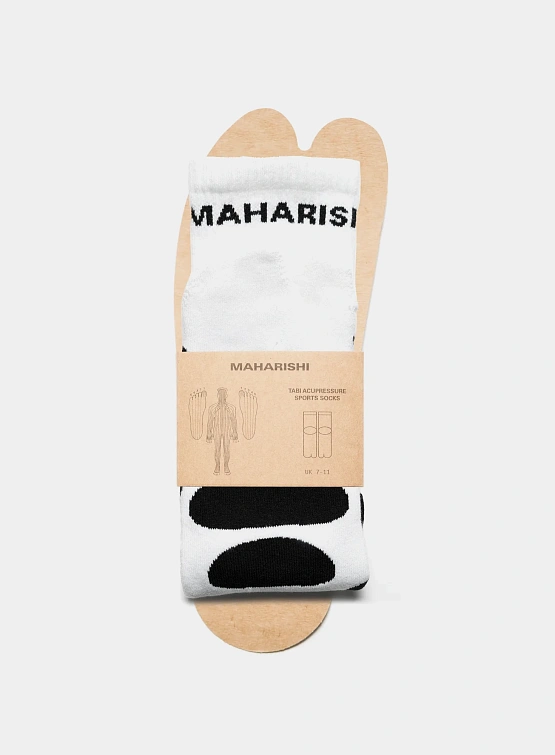 Носки MAHARISHI 1460 Maharishi Acu Tabi Sport White
