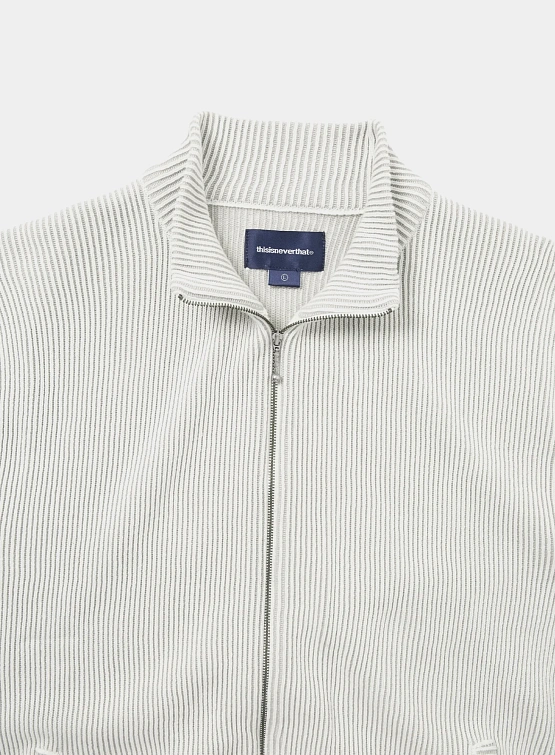 Кардиган thisisneverthat Full Zip White