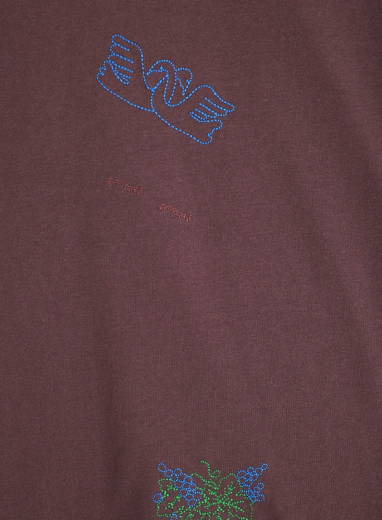 Футболка Jungles Jungles Think Good Thoughts Brown