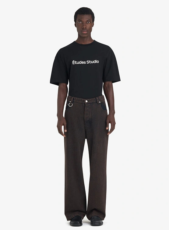 Джинсы Études Loose Jeans Dk Brown