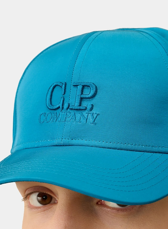 Кепка C.P. Company Chrome-R Logo Cap Ink Blue