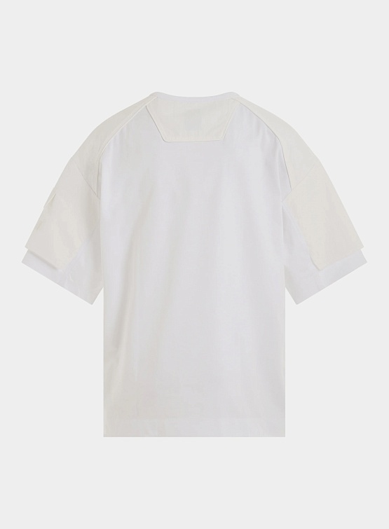 Футболка JUUN.J Layered Detail T-Shirt White