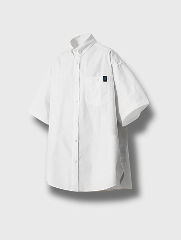 Рубашка ANGLAN Elementary Pocket Big Half Shirt White