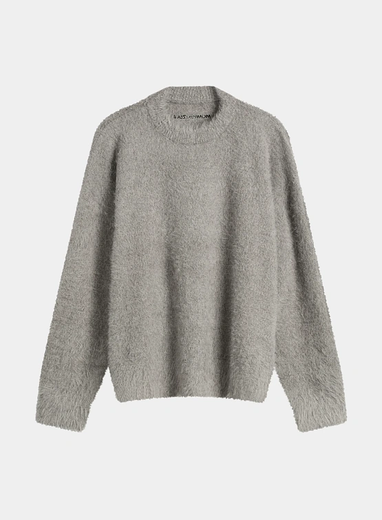 Свитер MKI MIYUKI ZOKU Faux Alpaca Knit Charcoal