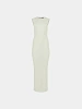 Женское платье entire studios Sleeveless Maxi-Nylon Spandex Rice