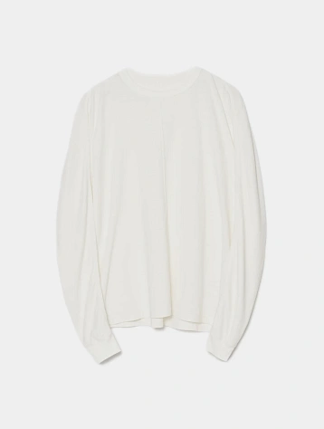 Лонгслив MAHARISHI 5245 Hemp Cross Oversized White