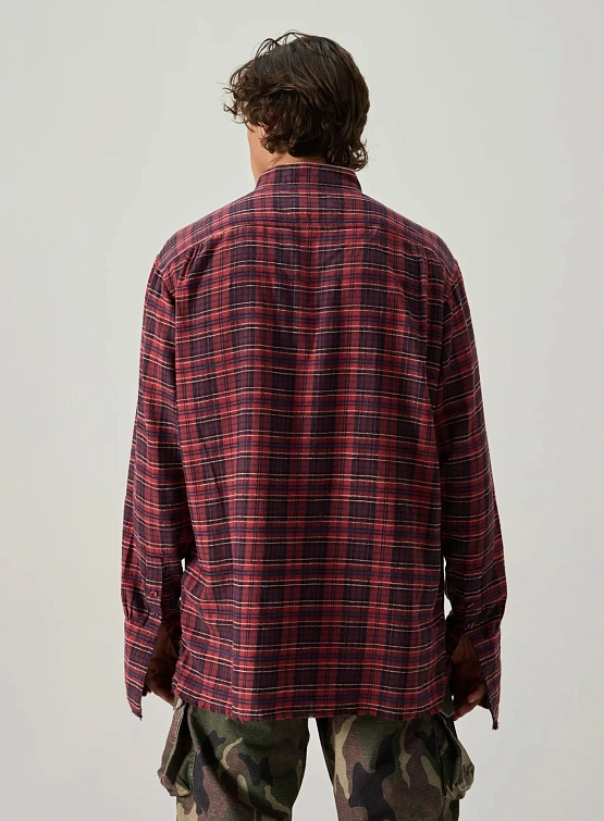 Рубашка 424 Flannel Embroidered Red