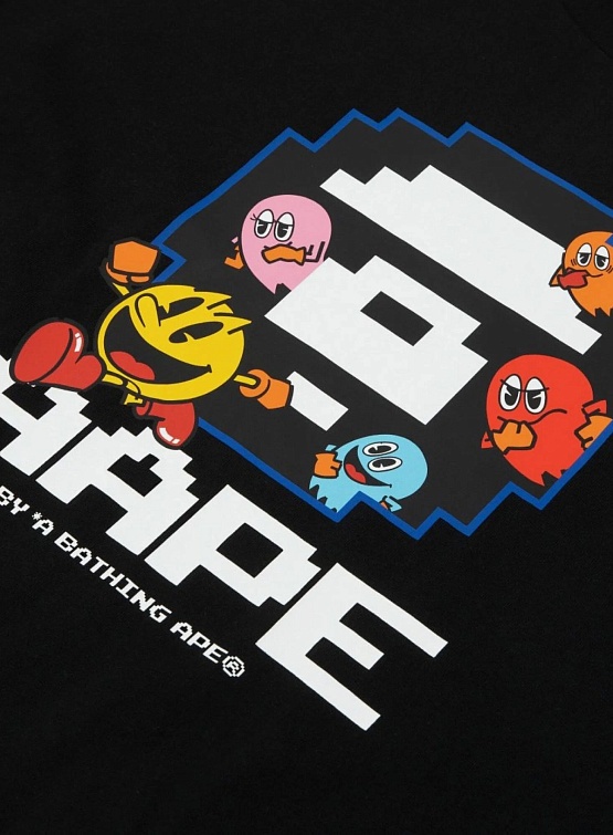 Футболка AAPE x Pac-Man Graphic #3 Black