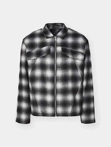 Куртка Han Kjøbenhavn Padded Checked Dark Grey