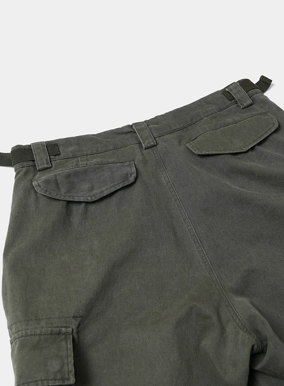 Шорты FrizmWORKS Faded Cotton Cargo Olive