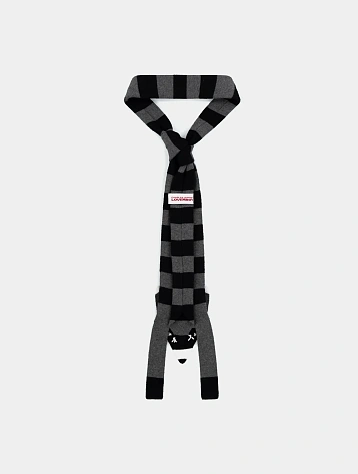 Галстук Charles Jeffrey Loverboy Animal Tie Grey
