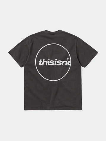 Футболка thisisneverthat C-Logo Tee Charcoal