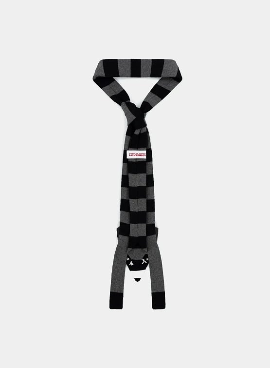 Галстук Charles Jeffrey Loverboy Animal Tie Grey