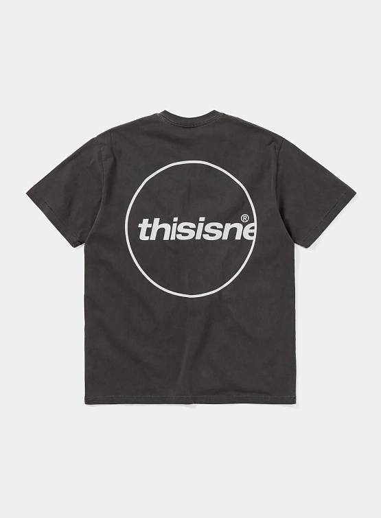 Футболка thisisneverthat C-Logo Tee Charcoal