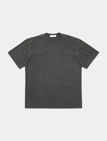 Футболка AMOMENTO Garment Dyed T-Shirt Charcoal