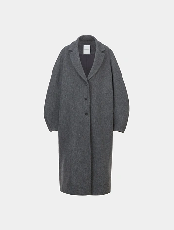 Женское пальто LE17SEPTEMBRE Ballon Arm Coat Gray