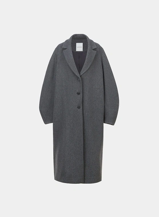 Женское пальто LE17SEPTEMBRE Ballon Arm Coat Gray