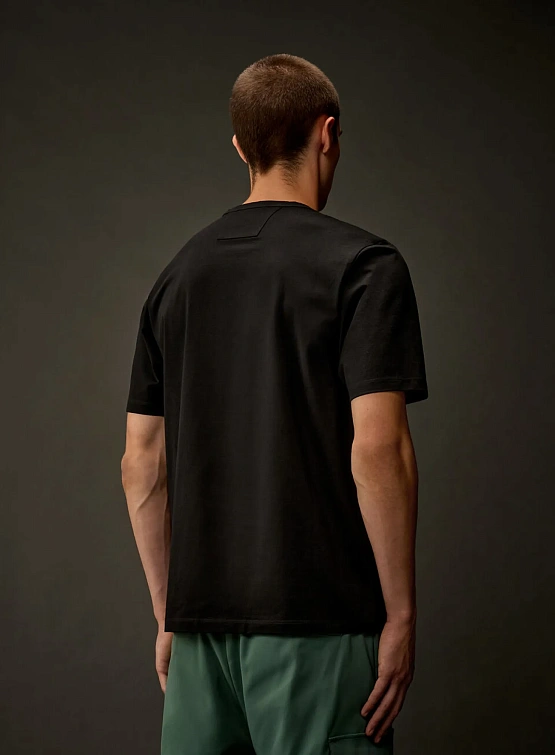 Футболка C.P. Company Metropolis Series EMB Black