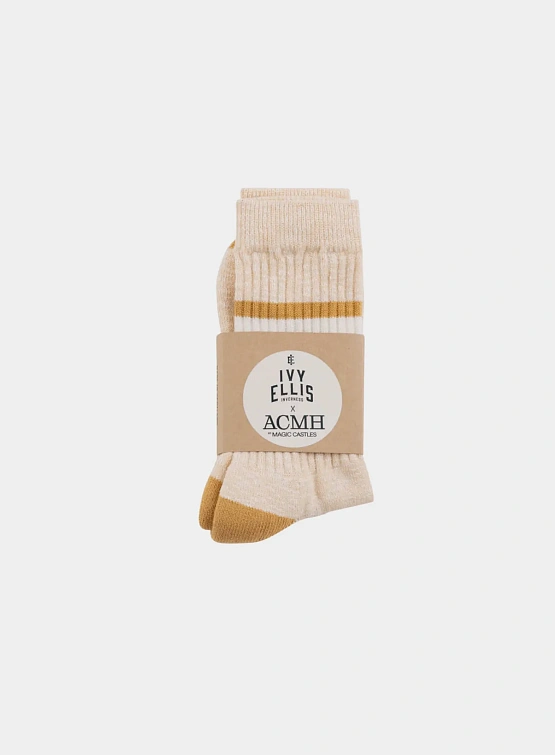 Носки ACMH x Ivy Ellis Crew Ecru Mix