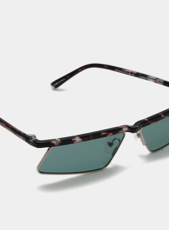 Очки THE ATTICO x Linda Farrow Aria Silver