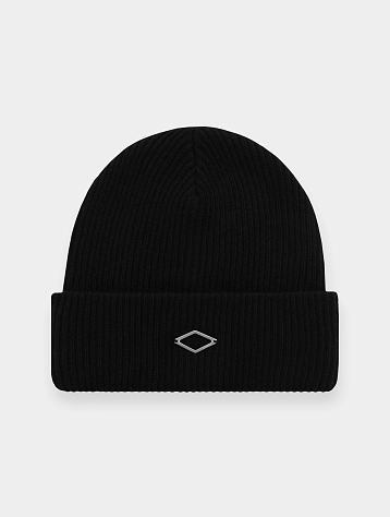 Шапка Han Kjøbenhavn Diamond Plaque Beanie Black