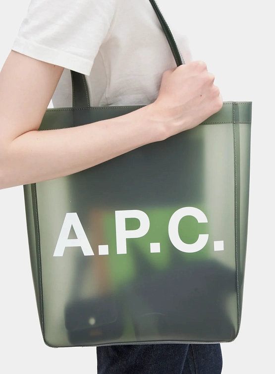 Тоут A.P.C. Lou Tote Khaki