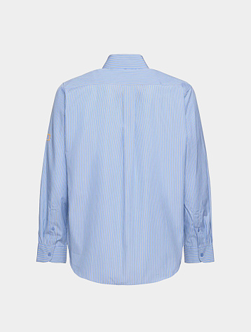 Рубашка Martine Rose Classic Shirt Blue White