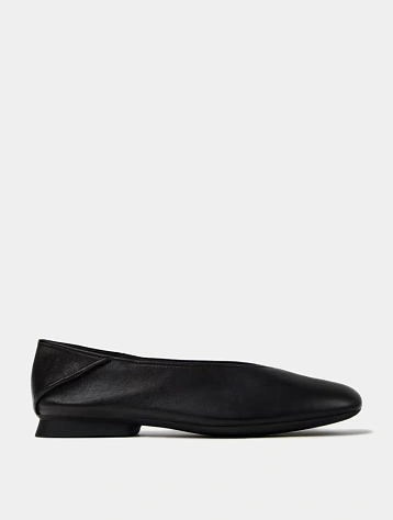 Женские балетки Camper Casi Myra Leather Pumps Black