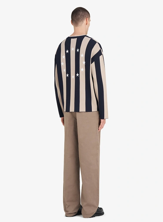 Лонгслив Études Soccer Striped Navy