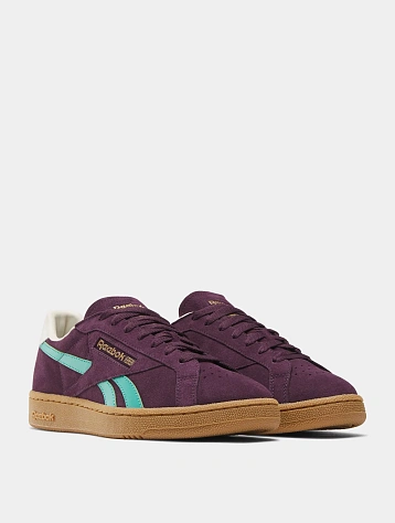 Кеды Reebok Club C Grounds UK Midnight Plum/Green