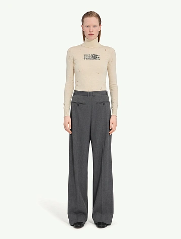 Женские брюки MM6 Maison Margiela Voluminous Grey