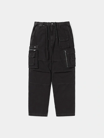 Брюки thisisneverthat Crazy Multi Zip Pant - Updated Black