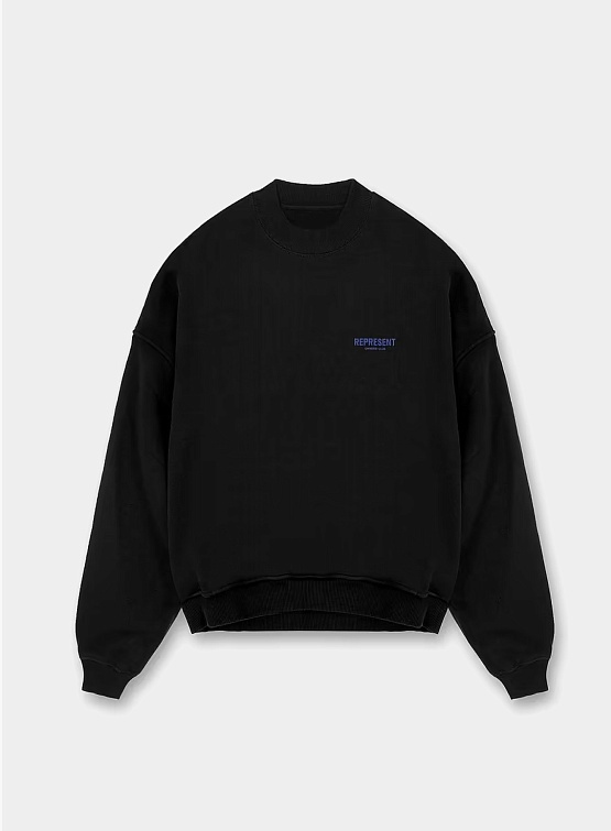 Свитшот Represent Clo Owners Club Sweater Black/Cobalt