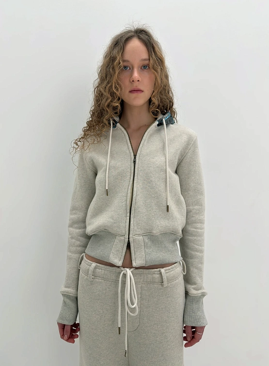 Зип-худи Siniy Vsadnik Feelings Melange/Tartan