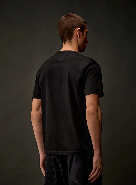 Футболка C.P. Company Metropolis Series Mercerized Jersey Black