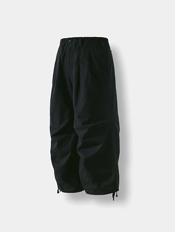 Брюки ANGLAN Lazy Twill Balloon Pants Black