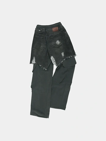 Джинсы Andersson Bell Rugged Denim Inset Black