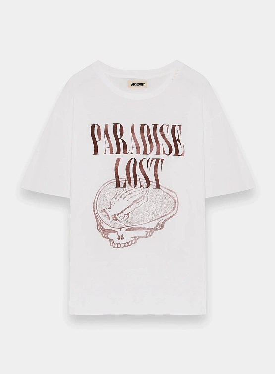Футболка ALCHEMIST Paradise Pray White Opal