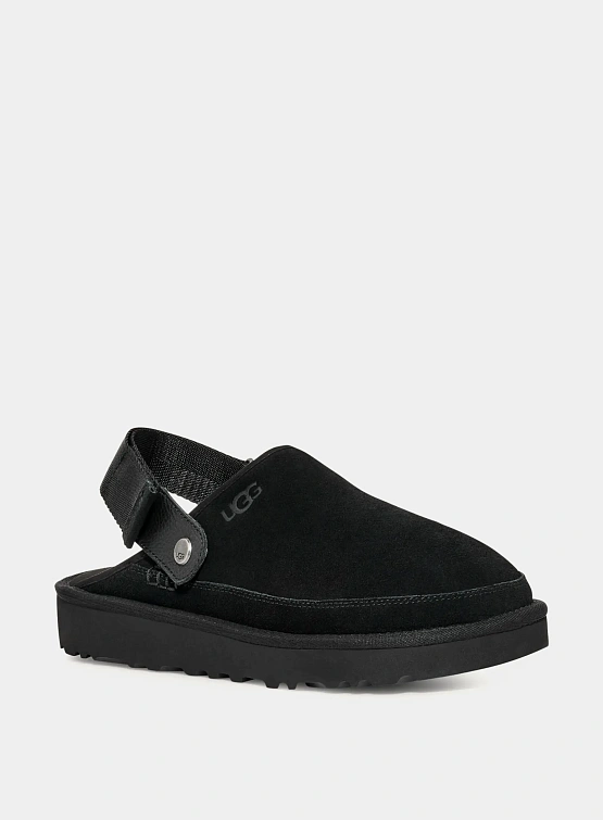 Сабо UGG Goldencoast Clog Suede Black