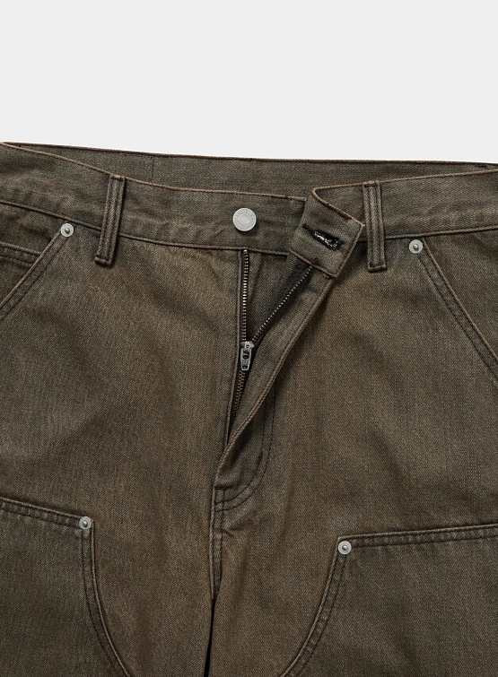 Джинсы thisisneverthat Double Knee Brown