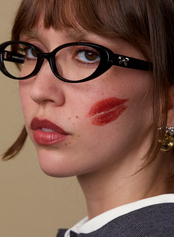 Очки Bonnie Clyde Blouse Black & Clear Lens