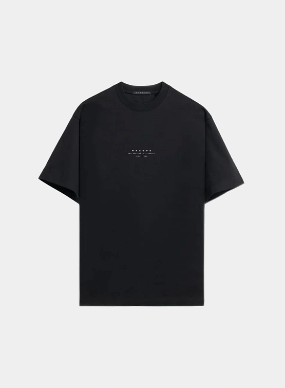 Футболка Stampd Strike Stack Logo Relaxed Black