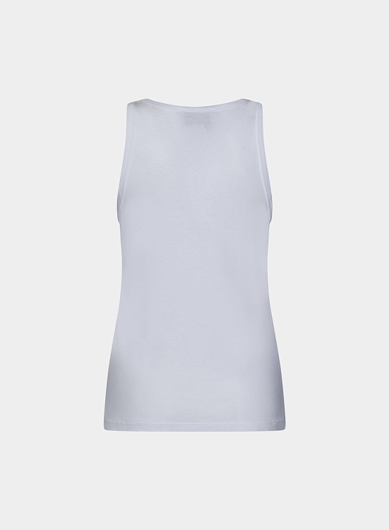 Майка Coperni Logo Tank Top Optic White