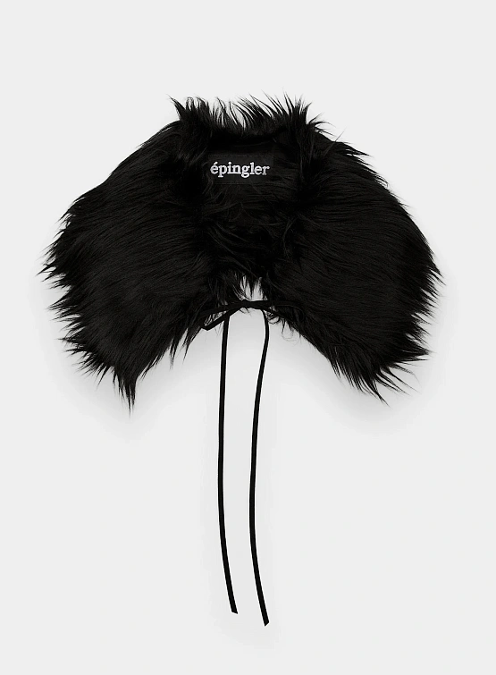 Шарф-воротник EPINGLER Collar Neck Cape Fur Black