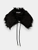 Шарф-воротник EPINGLER Collar Neck Cape Fur Black