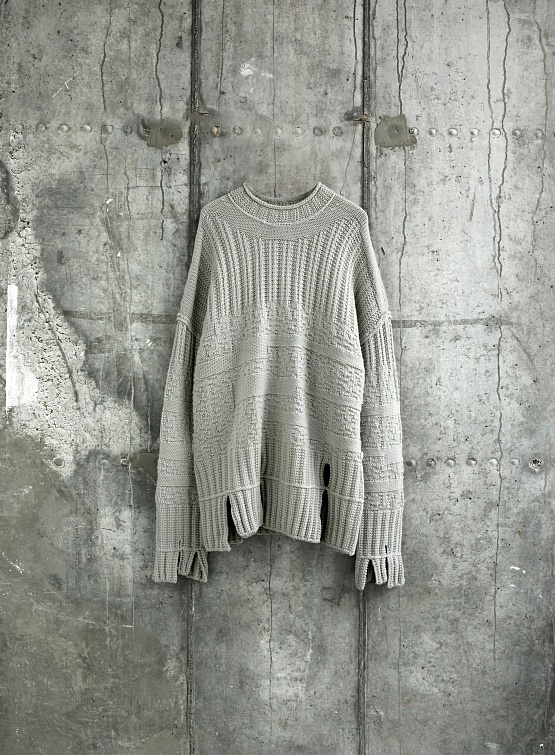 Свитер A-COLD-WALL* Textured Mock Neck Knit Bone