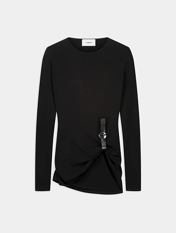 Женский лонгслив Coperni Suspended Black